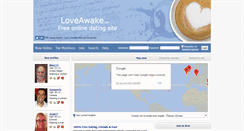 Desktop Screenshot of loveawake.com