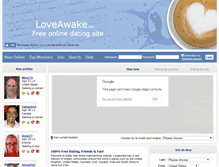 Tablet Screenshot of loveawake.com